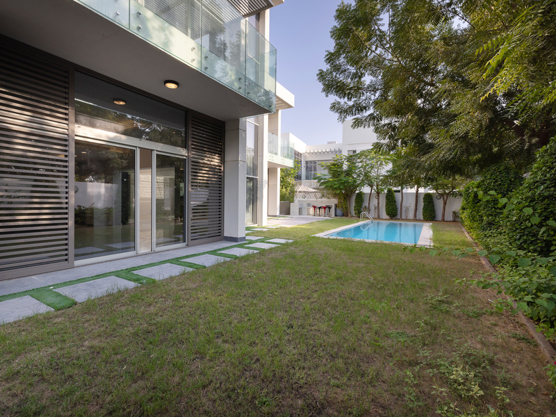 Elegant District One Villa with Burj Khalifa Views