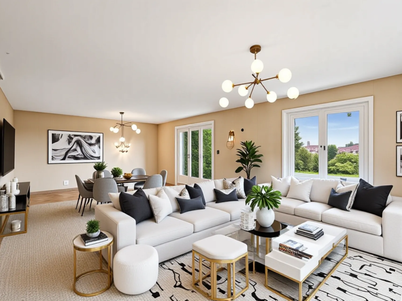 Séjour et salle à manger