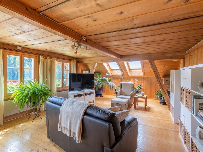 Maison individuelle de 8 pièces à Zweisimmen - Séjour