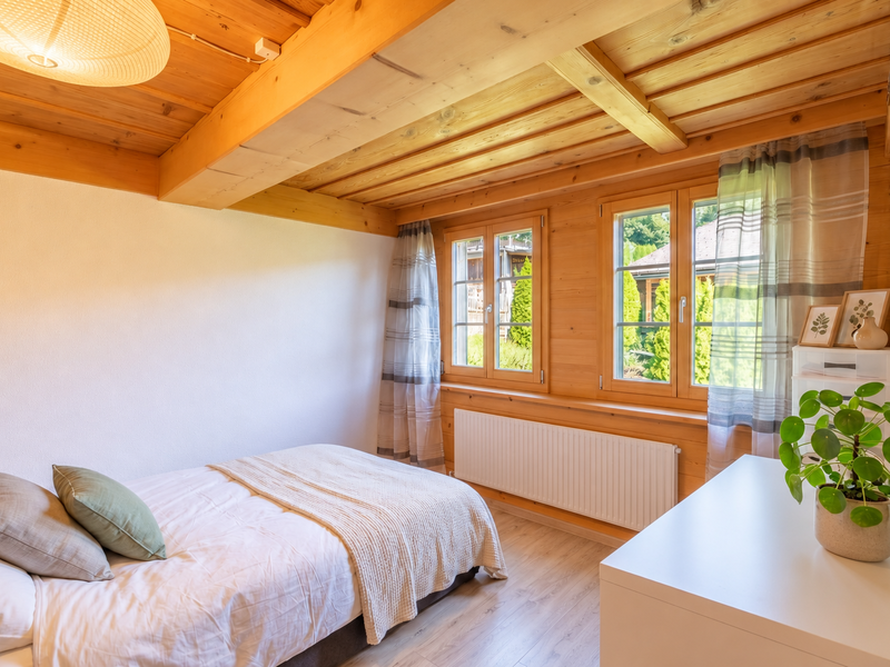 Maison individuelle de 8 pièces à Zweisimmen - Chambre