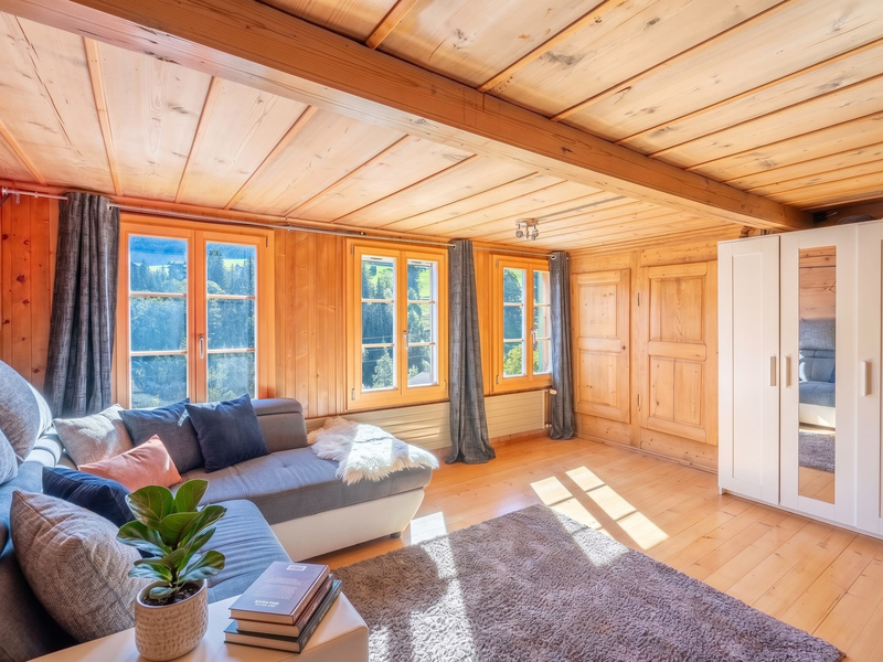 Maison individuelle de 8 pièces à Zweisimmen - Chambre