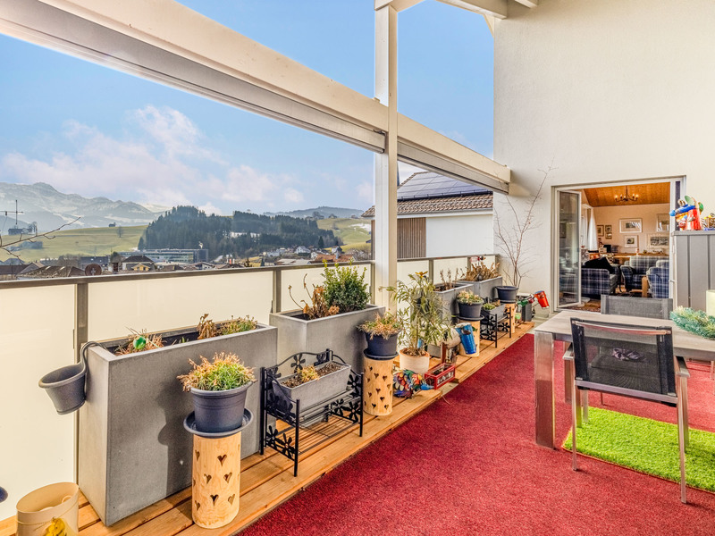 4.5-Zimmer Wohnung in Waldstatt - Aussenflächen
