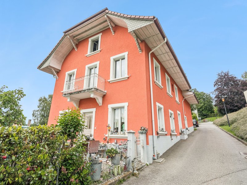 Maison individuelle de 8.5 pièces à Romont FR - Surfaces extérieures