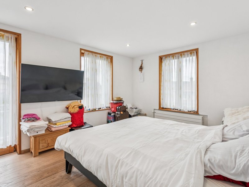 Maison individuelle de 8.5 pièces à Romont FR - Chambre