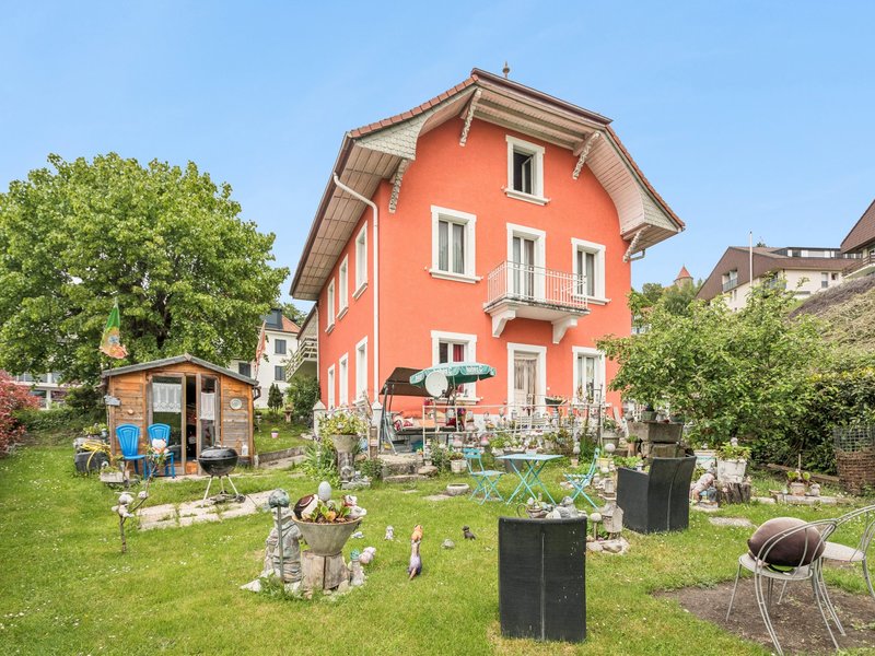 Maison individuelle de 8.5 pièces à Romont FR - Surfaces extérieures