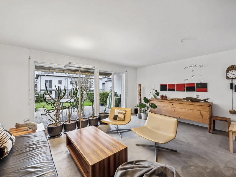 5.5-Zimmer Reihenmittelhaus in Horgen - Wohnbereich