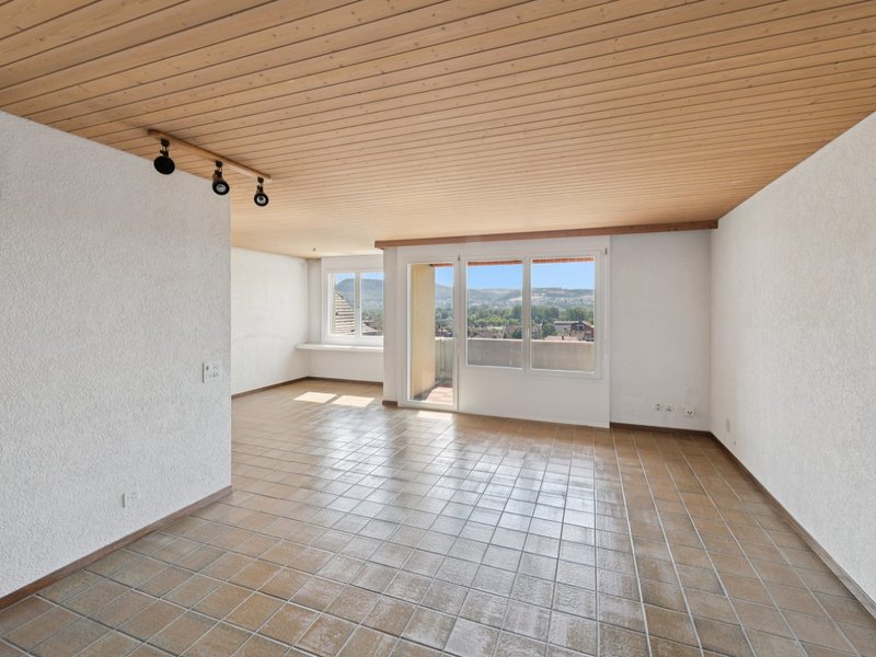 Maison individuelle de 4.5 pièces à Brugg - Séjour et salle à manger