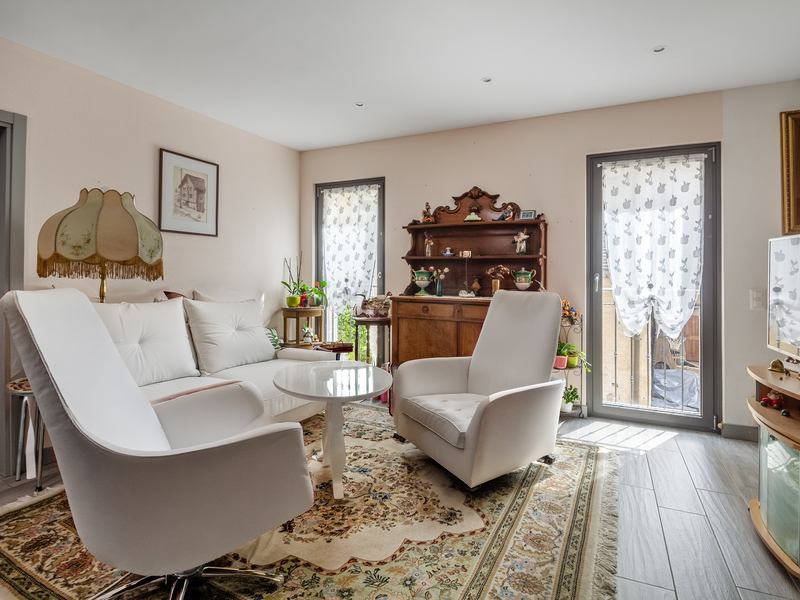 3.5-Zimmer Einfamilienhaus in Gentilino (Viglio) - Wohnbereich