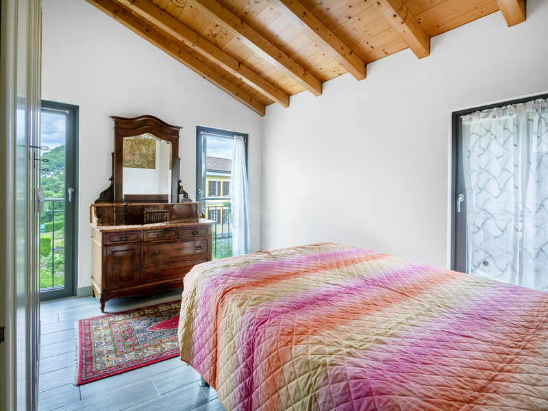 3.5-Zimmer Einfamilienhaus in Gentilino (Viglio) - Zimmer