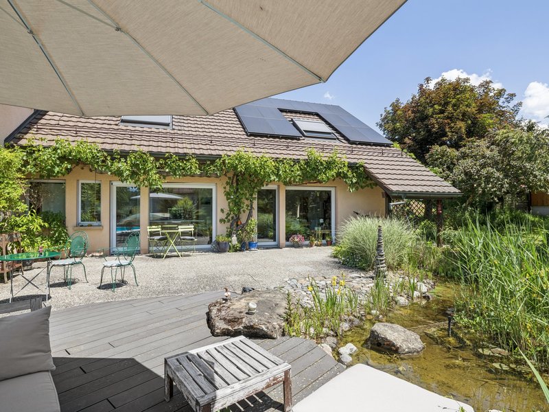 Maison individuelle de 8 pièces à Oron-la-Ville - Surfaces extérieures