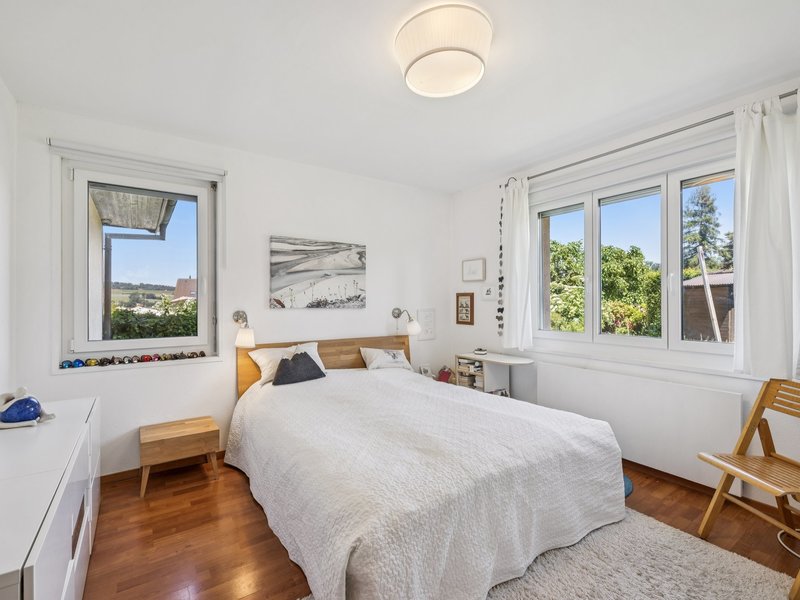 Maison individuelle de 8 pièces à Oron-la-Ville - Chambre