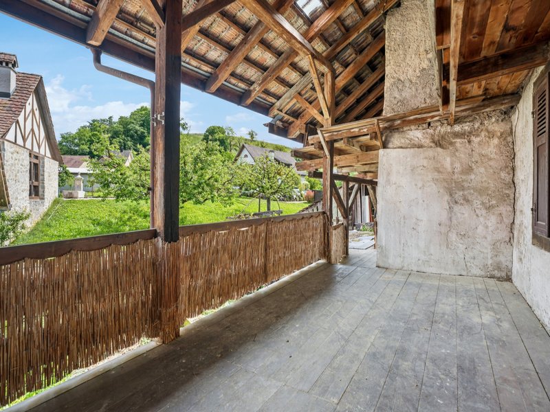 Maison mitoyenne de 4.5 pièces à Buus - Surfaces extérieures