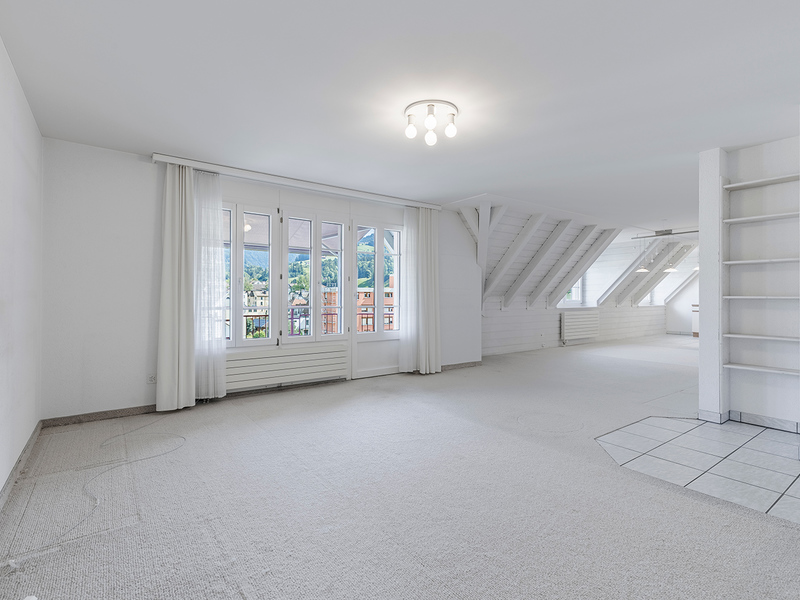 5.5-Zimmer Wohnung in Ebnat-Kappel - Wohnbereich