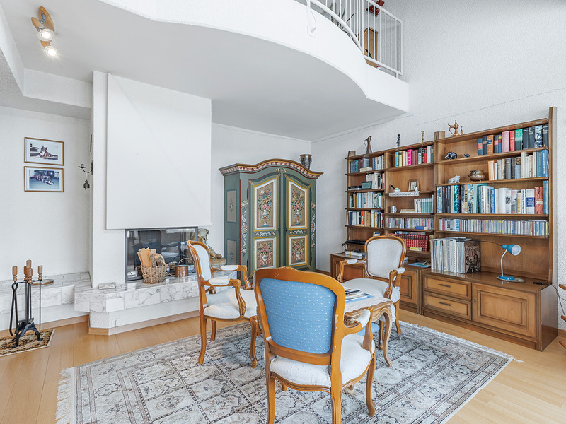 Appartement dans les combles de 2.5 pièces à St. Gallen - Séjour