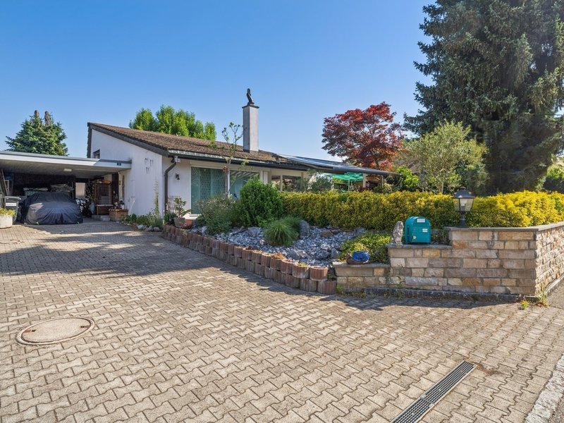 5.5-Zimmer Einfamilienhaus in Wallbach - Aussenflächen