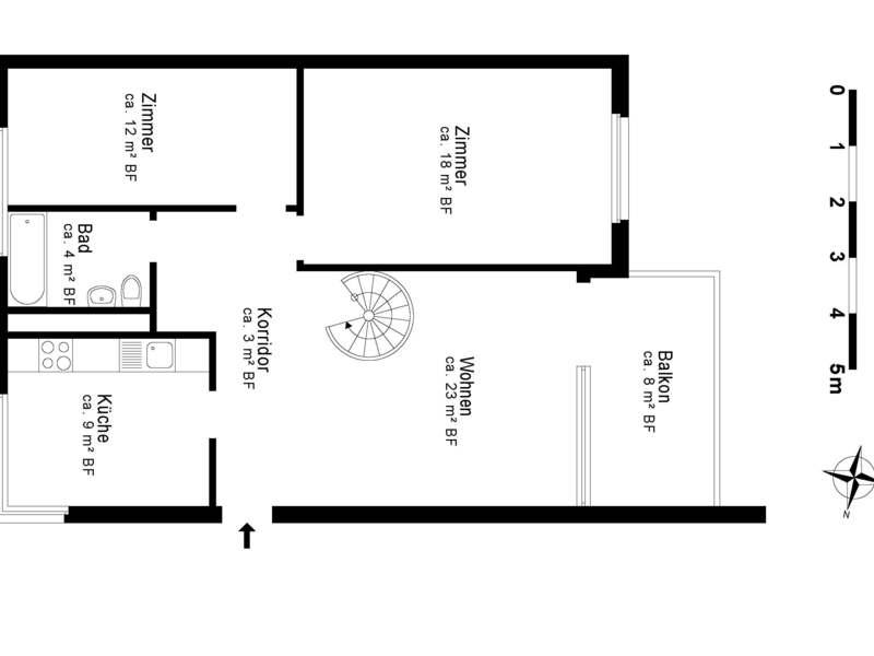 Maisonette in 9042 Speicher