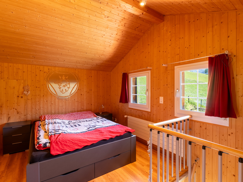 Immeuble collectif à Schwenden im Diemtigtal - Chambre