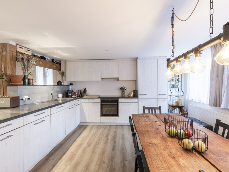 Immeuble collectif à Lichtensteig - Cuisine