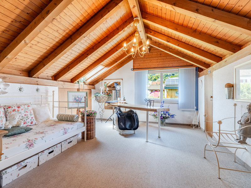 Maison individuelle de 6.5 pièces à Rebstein - Chambre