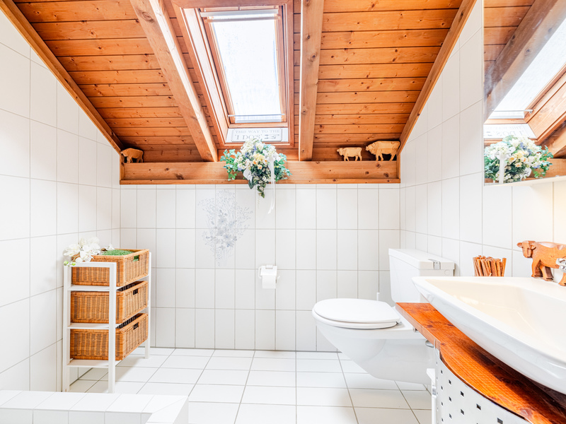 Maison individuelle de 6.5 pièces à Rebstein - Salle de bain