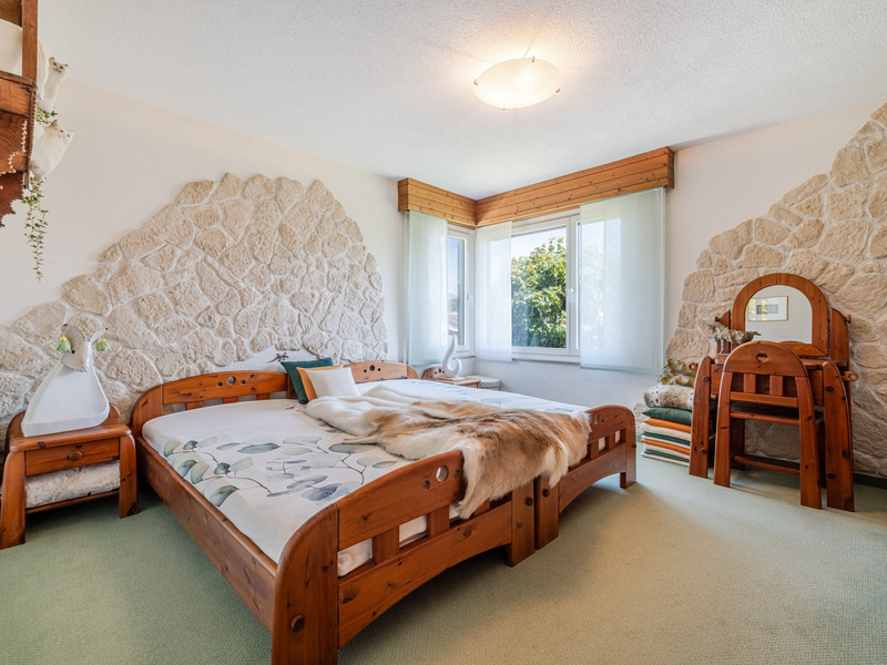 Maison individuelle de 6.5 pièces à Rebstein - Chambre