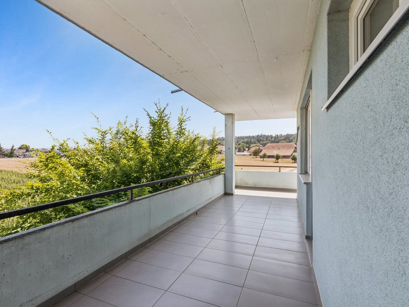 Appartement de 4.5 pièces à Busswil b. Büren - Surfaces extérieures