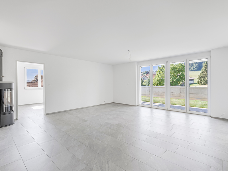 4.5-Zimmer Wohnung in Bazenheid - Wohnbereich