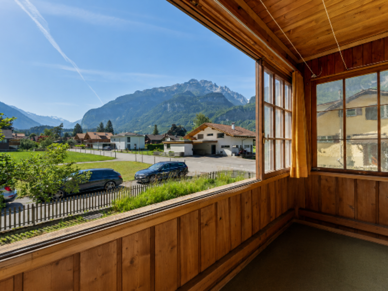 Maison individuelle de 6.5 pièces à Meiringen - Surfaces extérieures