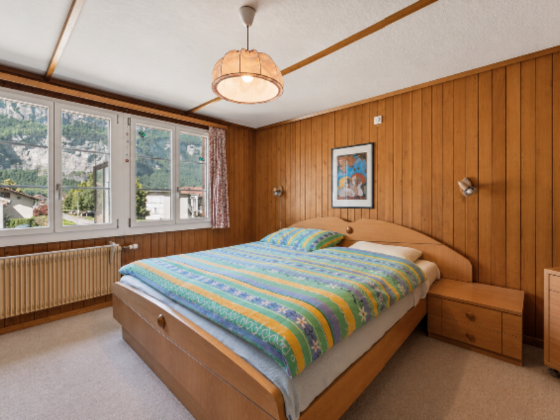 Maison individuelle de 6.5 pièces à Meiringen - Chambre