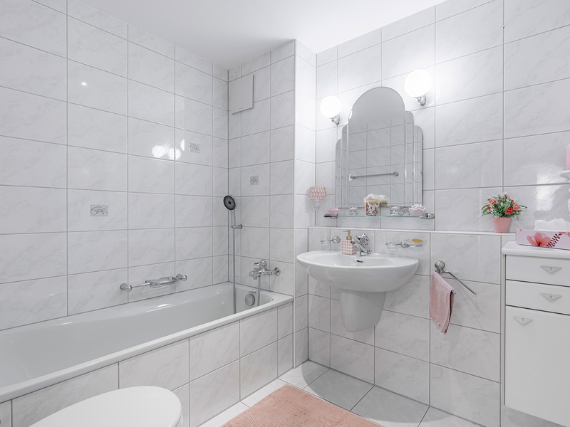 Appartement de 3.5 pièces à Gossau SG - Salle de bain