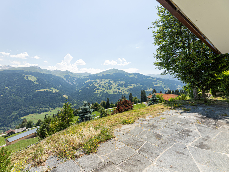 4.5-Zimmer Einfamilienhaus in Pany - Aussenflächen