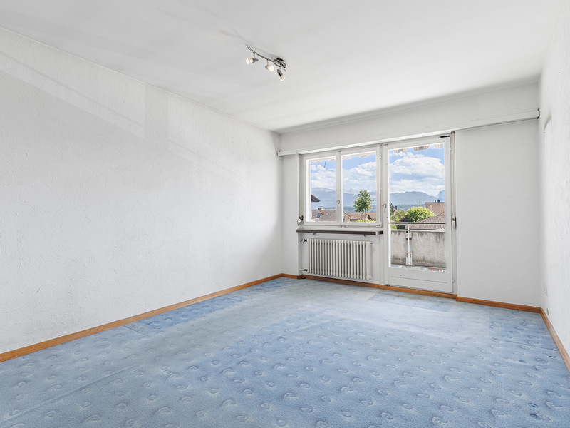 Moitié de maison jumelle de 5.5 pièces à Eschenbach - Chambre