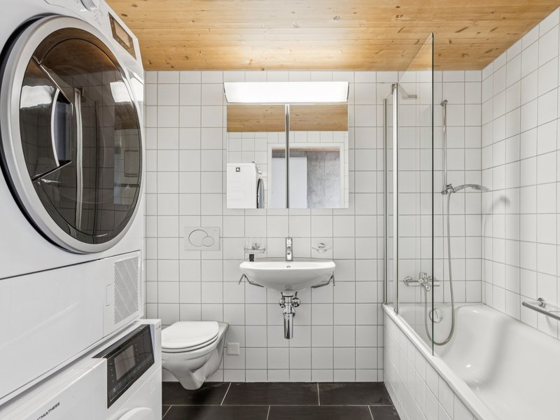 2-Zimmer Loft in Rüti - Badezimmer