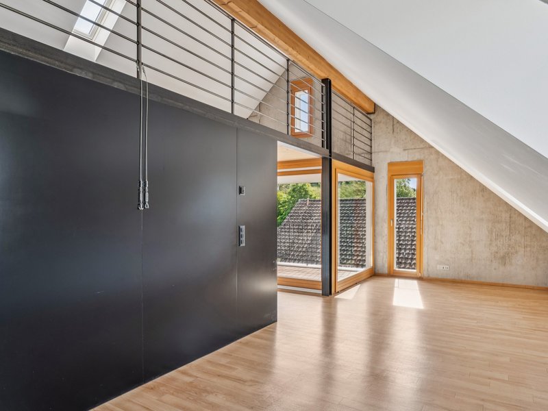 2-Zimmer Loft in Rüti - Wohnbereich