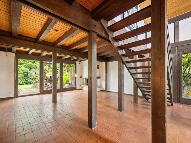 Casa unifamiliare di 5.5 locali a Scherz - Zona giorno