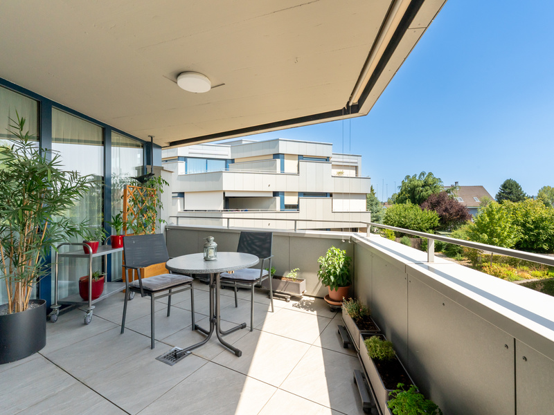 Appartement de 3.5 pièces à Buchs AG - Surfaces extérieures