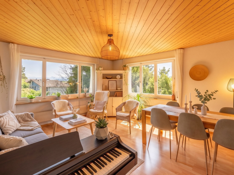 Maison individuelle de 9 pièces à Zollikofen - Séjour
