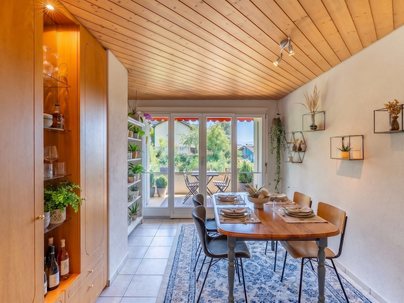 Maison individuelle de 9 pièces à Zollikofen - Séjour et salle à manger