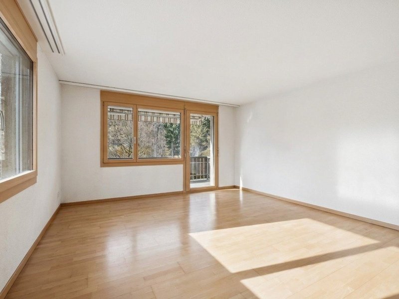 4.5-Zimmer Wohnung in Unterschächen - Wohnbereich
