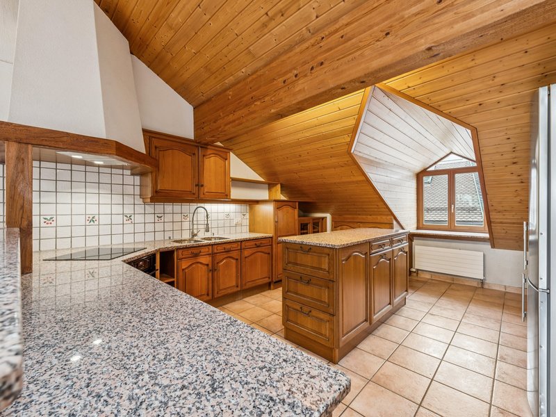 Immeuble collectif à yens - Cuisine