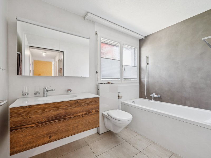 4.5-Zimmer Wohnung in Wolhusen - Badezimmer