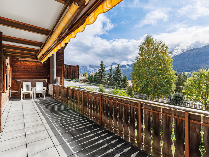 4.5-Zimmer Wohnung in Sedrun - Aussenflächen