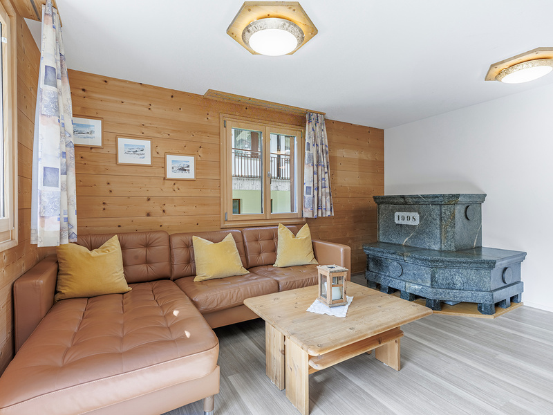 4.5-Zimmer Wohnung in Sedrun - Wohnbereich