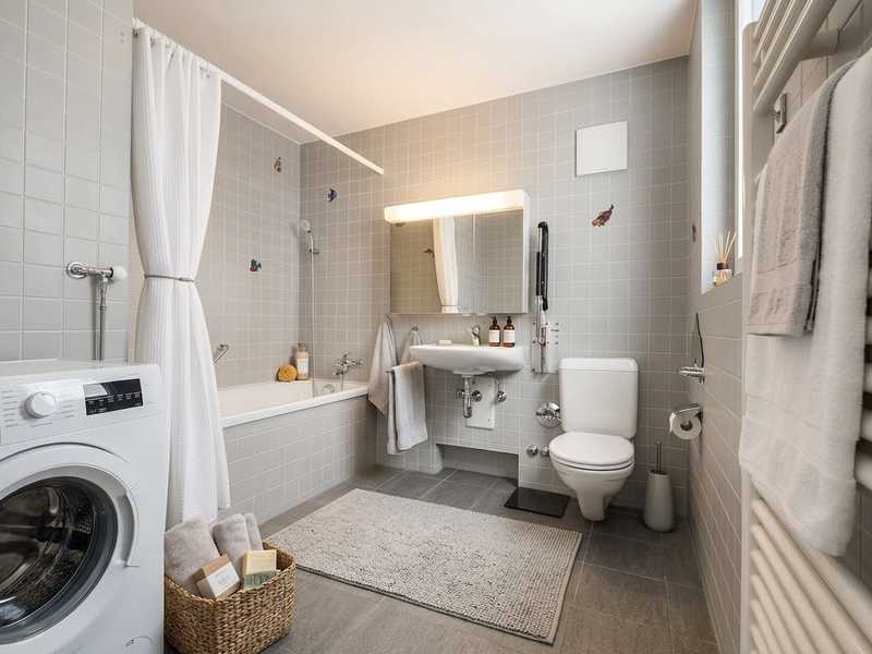 Appartement de 4.5 pièces à Bremgarten bei Bern - Salle de bain
