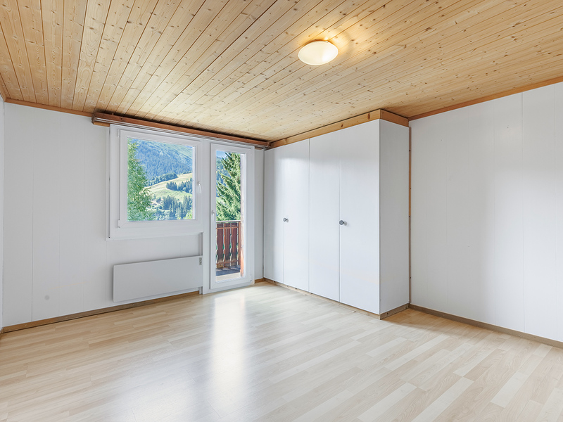Appartement de 5.5 pièces à Sedrun - Chambre