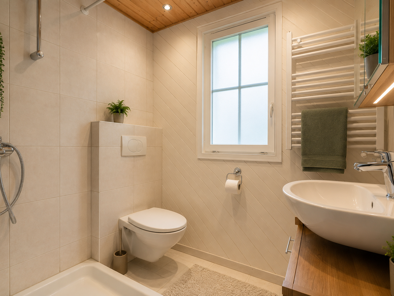 5.5-Zimmer Einfamilienhaus in Guggisberg - Badezimmer