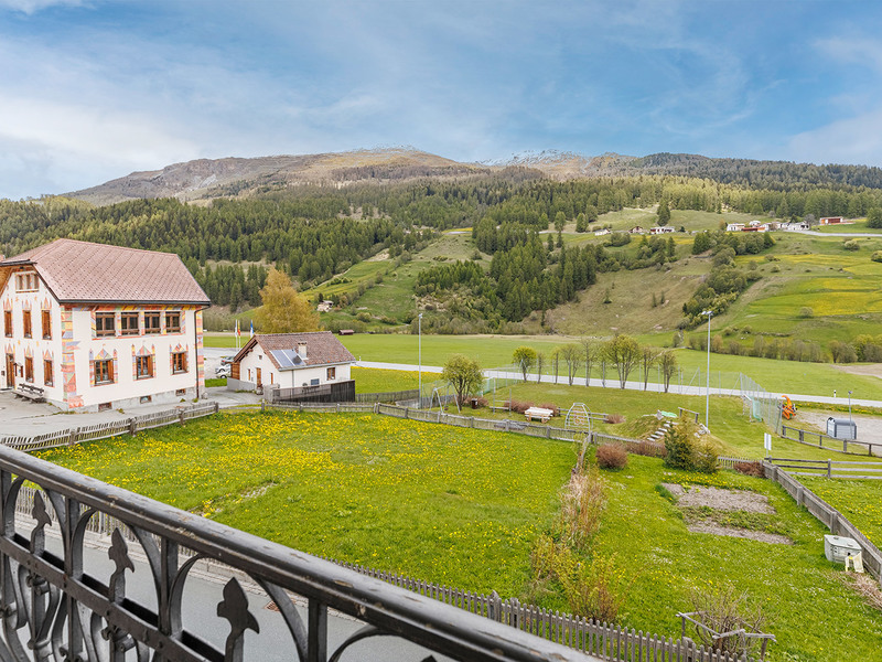 8.5-Zimmer Einfamilienhaus in Fuldera - Aussicht