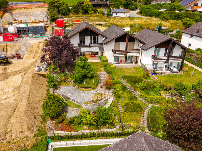 4.5-Zimmer Einfamilienhaus in Eggersriet - Aussenflächen