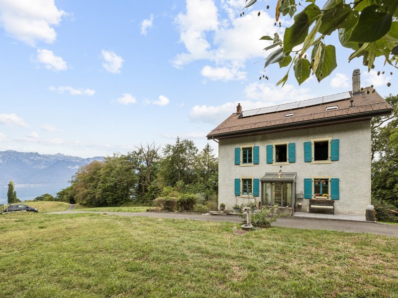Maison individuelle de 8.5 pièces à St-Saphorin-Lavaux - &nbsp;