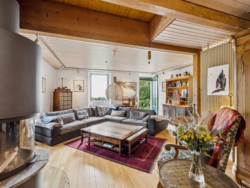 Maison individuelle de 8.5 pièces à St-Saphorin-Lavaux - Séjour